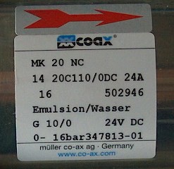 COAX MK20NC