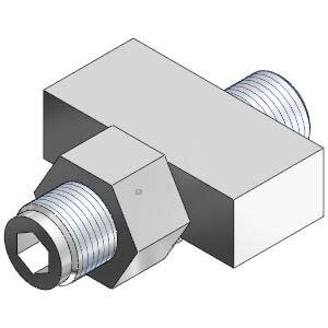 Stopper in metallo con paracolpi - MXQ-Z(CS)