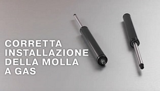 4 - MONTAGGIO CORRETTO DI UNA MOLLA A GAS