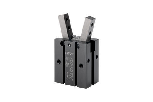 GW - Pinza pneumatica ad azione basculante autocentrante a 2 griffe