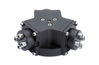 SXT - Pinza pneumatica a 3 griffe ad azione parallela autocentrante