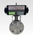 VALVOLA A SFERA A 2 VIE CORPO PIATTO (WAFER) ACCIAIO INOX AISI 316L